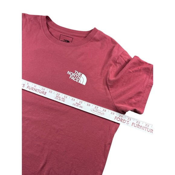 The North Face T-shirt  Women’s Medium Pink Short Sleeve Graphic Box Outdoors - Picture 8 of 8